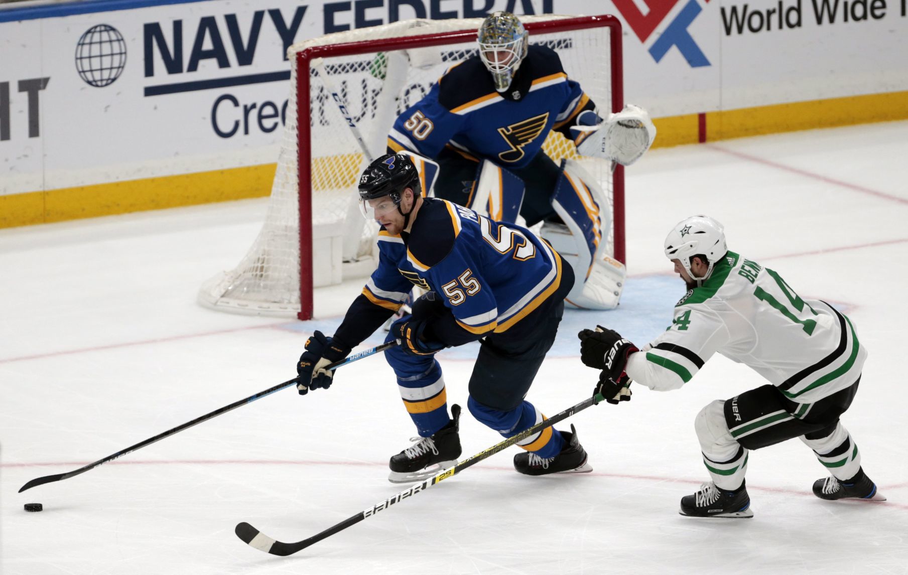 Blues, Stars in deciding Game 7